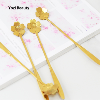 ราคา TIANLEYU ช้อนกาแฟสแตนเลสทองชมพูเครื่องประดับโต๊ะ (22817575437)