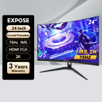 ราคา EXPOSE จอคอมพิวเตอร์ 27 นิ้ว จอคอม 165hz monitor 24 นิ้ว จอโค้ง เต็มจอไร้ขอบ จอคอมพิวเตอร์ Ultra HD LED IPS 1MS HDMI DP VGA รับประกัน 1ปี (22880411588)