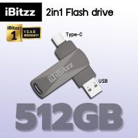 ราคา ประกัน 1 ปี iBitzz 2in1 Flash dive Type C USB 3 2 แฟลชไดร์ฟ 1TB แฟลชไดร์ฟ iP15 16 Pro Air4 5 6 Android (22840840833)