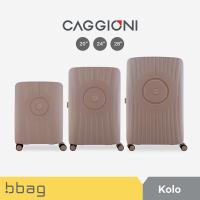 ราคา bbag shop CAGGIONI กระเป๋าเดินทางล้อลาก รุ่นโคโร๊ะ Kolo C22111 20นิ้ว 24นิ้ว 28นิ้ว วัสดุโพลีพร็อพไพลีน PP มีช่องซิปขยาย 4 ล้อ หมุนได้ 360 องศา รหัสล๊อค TSA คาจีโอนี่ (21563833094)