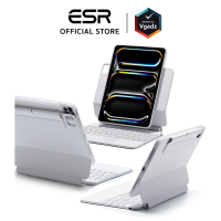 ราคา ESR เคสคีย์บอร์ดสำหรับ iPad Pro 11 5th 2024 Pro 13 7th 2024 รุ่น Rebound Magnetic Keyboard คีย์บอร์ด US English by Vgadz (22824296597)