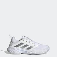 ราคา adidas Tennis Barricade Tennis Shoes Women White ID1554 (22439843190)
