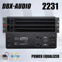 ราคา 2024 ใหม่DBX AUDIO 2231 Dual Channel 31 band 2 Series Professional Stage Performance Home Conference 2 Channel Equalizer (21282172113)