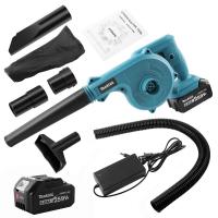 ราคา เครื่องเป่าลมไร้สาย 2in1 เครื่องเป่าลมไฟฟ้า Cordless Electric Blower มีแบต2ก้อน 3500W เป่าลมและดูดฝุ่น เครื่องเป่าลม (21753043889)