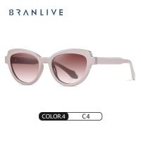 ราคา BRANLIVE DC แว่นกันแดด Cat Eye Classic Shades แว่น polaroid (22709812215)