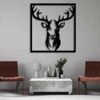 ราคา FudFudAR ฝุด ฝุด อะ ภาพแกะสลักกวาง แบบที่ 13 ทำจากอะคริลิค ภาพกวาง หัวกวาง ภาพติดผนัง ตกแต่งผนัง ภาพมงคล ติดผนัง ตกแต่งห้อง ตกแต่งบ้าน (20098118490)