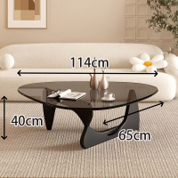ราคา F G โต๊ะ โต๊ะกระจก Coffee Tables โต๊ะกาแฟ โต๊ะชาแก้ววินเทจ กระจกนิรภัยใส ลักษณะแฟชั่น (22851716643)