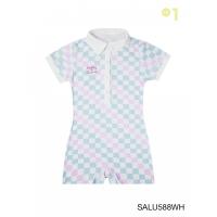 ราคา Sabina บอดี้สูท คอลเลกชัน Daddy loves Sabina รหัส SALU588 สีขาว (16430934544)