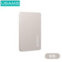 ราคา USAMS 5000mAh PD 20W Wireless Magnetic Power Bank Fast Charging Aluminum Alloy Magsafe Powerbank Portable Thin iPhone 11 12 13 14 15 pro max Powerbank Wireless Magnet Power Station (22669488593)