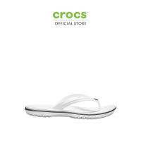 ราคา CROCS รองเท้าแตะผู้ใหญ่ CROCBAND FLIP รุ่น 11033100 WHITE (21853571604)