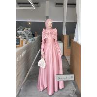 ราคา ชุดเดรสอิสลามสำหรับผู้หญิง ชุดพร้อมผ้าคลุม แถมฟรีผ้าคลุม ชีฟองพันยาวผืนเปล่า รุ่นดาวิ แฟชั่นมุสลิม ชุดเดรสทรงบานใส่ออกงาน สวยมาก (22203602328)