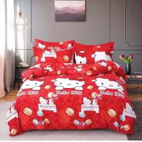 ราคา ชุดผ้าปูที่นอนลายคิตตี้ ครบชุด6ชิ้น ขนาด 3 5 5 6 ฟุต (10120200292)