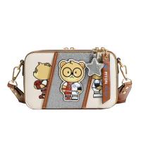 ราคา Beibaobao 2024 New Bags Casual Shoulder Bag Womens Bag Fashion All Match Shoulder Small Square Box Bag Cartoon Bear (22304780347)