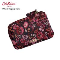 ราคา Cath Kidston กระเป๋าสำหรับผู้หญิง Card Coin Purse ลาย Archive Ditsy สี Berry Red (22693933893)