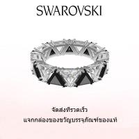ราคา Swarovski แหวนแฟชั่นใหม่ของผู้หญิง คริสตัลเจียระไนทรงสามเหลี่ยม แหวนค็อกเทลมิลเลเนียชุบโรเดียมสีดำ ของขวัญวันวาเลนไทน์ ของขวัญวันเกิด ฟรีกล่องของขวัญของแท้ (21359835722)