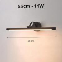 ราคา โคมไฟ LED โคมไฟติดผนังห้องน้ำไฟติดผนังกระจกทันสมัย43ซม 58ซม ไฟเชิงเทียนติดผนัง AC85 265V สำหรับตกแต่งห้องนอน (21803789884)