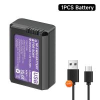 ราคา CITYORK NP FW50 NPFW50 type c แบตเตอรี่ชาร์จตรง การจับคู่ sony ZV E10 ZV E10 Alpha A6500 A6000 A5000 A3000 NEX 3 A7R a7S 2PCS (22899051445)