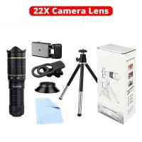 ราคา กล้องโทรทรรศน์ตาเดียวโทรศัพท์มือถืออเนกประสงค์22X 32X เลนส์กล้องถ่ายรูปกล้องโทรศัพท์ภายนอกขาตั้งกล้องซูมแมโครแบบยืดขยายได้ (20936237976)