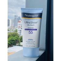 ราคา Neutrogena Ultra Sheer Dry Touch Sunscreen SPF 55 (22285690263)