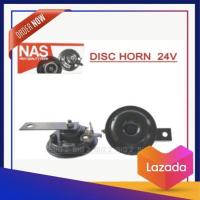 ราคา แตรปริ้น รถยนต์ NAS DISC HORN 12V 1 คู่ สีดำ สำรับรถเล็ก แตรปริ้น รถยนต์ DISC HORN 24V 1 คู่ สีดำ ใช้ไฟ 24v (10627788487)