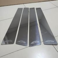 ราคา เสาประตู ครอบเสาประตู toyota altis สแตนเลส ใส่ปี 2014 2018 (19309494302)