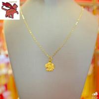ราคา ทองคำแท้ 96 5 สร้อยทอง18kแท้ จี้ทานตะวัน Sunflower ทองคำ 99 99 น้ำหนัก 0 1 กรัม ซื้อยกเซตคุ้มกว่าเยอะ แบบราคาเหมาๆเลยจ้า (22640111771)