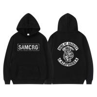 ราคา New เสื้อกันหนาว มีฮู้ด พิมพ์ลาย Sons Of Anarchy Samcro สองด้าน สําหรับผู้ชาย (22321510161)