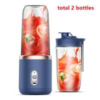 ราคา เครื่องปั่น potable blender juicer เครื่องปั่นผลไม้ เครื่องคั้นน้ำผลไม้ เครื่องปั่นพกพา 300ml พกพาสะดวก ใบมีดคม USB เล็กมินิพกพาสะดวก แก้วปั่นน้ำผลไม้ แก้วปั่นพกพา เครื่องปั่น (22896619775)