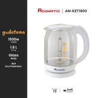 ราคา Aconatic กาต้มน้ำไฟฟ้า ขนาด 1 8 ลิตร ลาย Gudetama รุ่น AN KET1800 รับประกัน 1 ปี (22855574468)