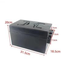 ราคา กล่องเปล่าใส่แบตเตอร์รี่ 18 31 20 ซม มีหูหิ้ว ใส่แบตแห้ง 12 V 20 Ah 4 ลูก (21333886510)