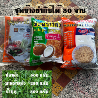 ราคา ชุดข้าวยำ ชุดนี้ทานได้ 30 จาน อาหารสำเร็จรูปพร้อมทาน ปลาคั่ว มะพร้าวคั่ว น้ำบูดูข้าวยำ ชุดข้าวยำปักษ์ใต้ พร้อมส่ง (20499316922)