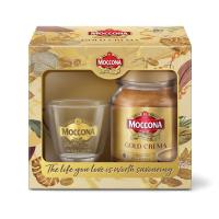 ราคา GIFTSET MOCCONA Gold Crema มอคโคน่า โกลด์ เครมมา กาแฟสำเร็จรูป ขนาด 200 กรัม (22869059279)
