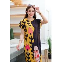 ราคา เดรสคอกลมแขนล้ำ ผ้า พลีทลายหน้าผู้หญิง อก 36 46 ยาว 50 มี 6 สี ขาว ชมพู เลือดหมู ดำ เขียว เหลือง ราคา350บาท (21783711469)