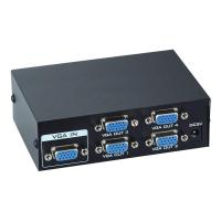 ราคา VGA Video Splitter 1 in to 4 Out 1 PC to 4 Monitors 1x4 (138755621)