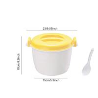 ราคา หม้อหุงข้าวไมโครเวฟหม้อตุ๋น Pastamaker ถ้วยภาชนะผักขนาดเล็กสำหรับซุปการปรุงอาหารเครื่องครัวผัก (20257601852)