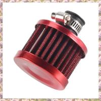 ราคา 13mm Oil Mini Breather Cold Air Filter Fuel Crankcase Engine for Car Color Silver (22098025931)
