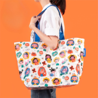 ราคา A004กระเป๋ากระสอบ กันน้ำ ใส่ของได้เยอะ ลายสายรุ้ง กระเป๋าสะพายใหล่ แบบกระดุม ถุงช้อปปิ้ง ลวดลายเยอะ (22855025379)