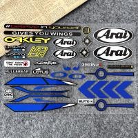 ราคา สติกเกอร์หมวกกันน็อคสะท้อนแสงกระจกหน้ารถหมวกกันน็อคติดขอบเลนส์ GP Decals อุปกรณ์แข่งรถมอเตอร์ไซค์สำหรับ Arai SHOEI HJC KYT (21386659001)