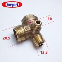 ราคา เชควาวปั้มลม SOE 20 14 10 ทองเหลือง อะไหล่ปั้มลม เพื่อใช้สำหรับปั้มลมขนาดต่างๆตามขนาดที่ระบุ (8886533919)