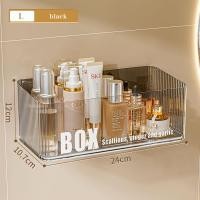 ราคา ชั้นวางของในห้องน้ํา ชั้นติดผนังในห้องน้ำ ชั้นเก็บของติดผนัง ชั้นวาง สำหรับห้องน้ำ ระเบียง ผนังห้องน้ำ โปร่งใส (22523197003)