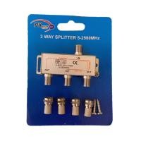 ราคา ส่งไว PK ตัวแยกสัญญาณดาวเทียม3 ทาง 3WAY SPLITTER 5 2500MHZ (20524781000)