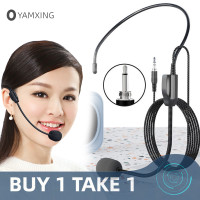 ราคา YANXING 3 5มม หูฟังไมโครโฟนแบบมีสายหูฟังไมโครโฟนเครื่องขยายเสียงลำโพงไกด์สำหรับครูสอนสอนสอนวิชา Little Bee (22424645771)