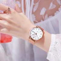 ราคา จัดส่งในกทม ใหม่ 2024 แฟชั่นเกาหลี สีขาว นาฬิกาข้อมือ ผู้หญิง ผู้ชาย สายหนังพียู คุณภาพสูง ความนิยม เครื่องประดับแฟชั่น (22422752149)