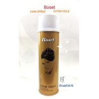 ราคา สเปรย์ฝุ่น สเปรย์จัดแต่งทรงผม โบเซ็ท ปริมาณสุทธิ 360 กรัม Boset Hair Spray for Extra Hold Net 360 g (21479623228)