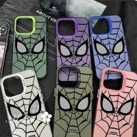 ราคา เคสสำหรับไอโฟน11 12 13 14 15 Pro Max 7 8Plus Xs Max X Xr Spider Man เคส iPhone สองชั้น Frosting Anti Fall (20985683070)