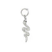 ราคา คลิปสะดืองูเจาะจิวใส่หูสะดือสะดือท้องงู1ชิ้นคลิปต่างหูสำหรับกระดูกอ่อนงูเจาะสะดือ (19612111848)