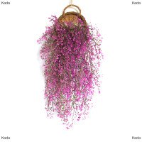 ราคา Kada ต้นไม้ปลอมแขวนติดผนังทำจากหวายเทียมดอกไม้ประดิษฐ์สำหรับตกแต่งบ้าน (20186773202)