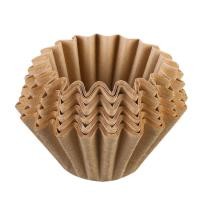 ราคา Basket Coffee Filters 50pcs Coffee Paper Filters White Filter Paper Cake Cup Coffee Paper Bowl For 1 4 Cups Coffee Machines appealing (20121195959)