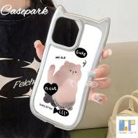 ราคา Casepark เคสหูโทรศัพท์แมวสำหรับ Iphone 15 Promax 15pro 15Plus iPhone 15 14 13 12 11 Pro Max X XR Xs Max เคสมือถือลายแมวหูแมวแบบใสมีโซ่สวยงามฝาครอบป้องกันเนื้อนิ่ม TPU (22208054991)
