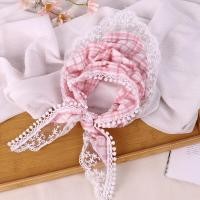 ราคา PNXK ผ้าพันคอสามเหลี่ยมลายดอกไม้ผ้าพันหัวฝรั่งเศสผ้าพันหัวสำหรับผู้หญิงผ้าพันคอสามเหลี่ยมพระที่คาดผมแบบผ้าผ้าไหมเครื่องประดับ (22584012409)